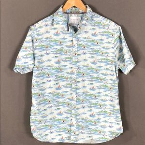 EUC Denim & Flower Ricky Singh L Button Down (038)